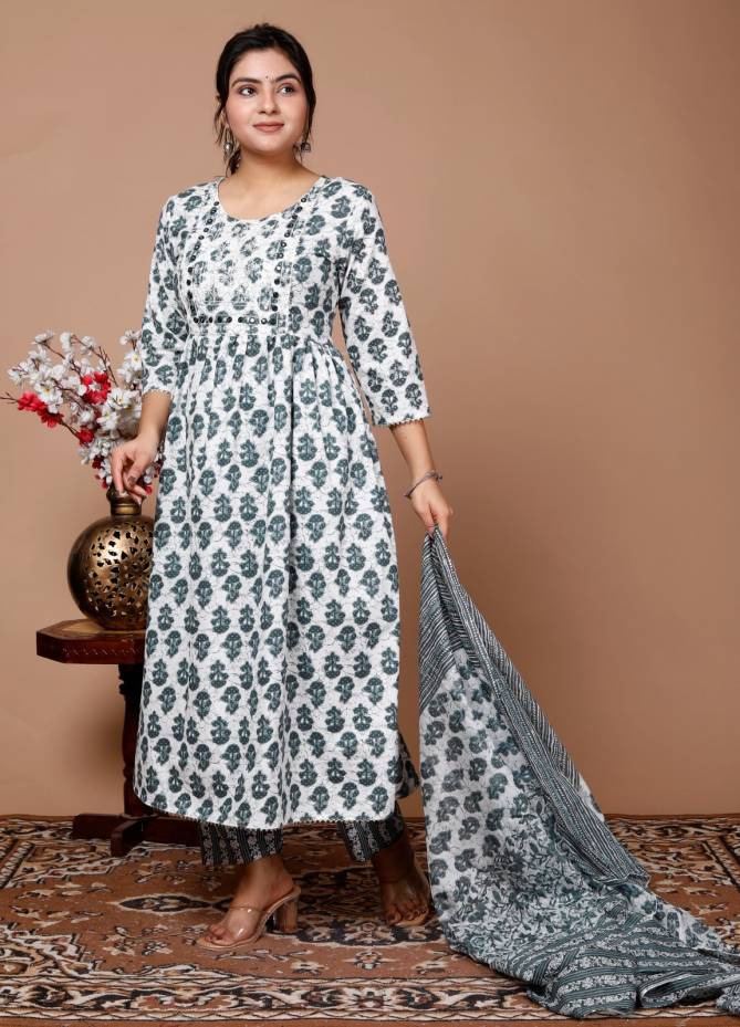 Maahi 1001 Wholesale Cotton Printed Readymade Salwar Suits Catalog